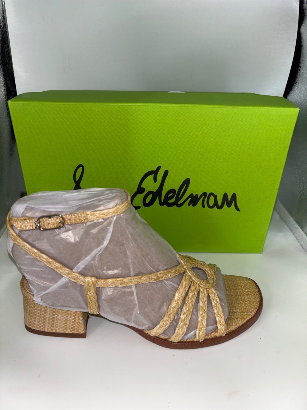 Sam Edelman Beige Braided Strap Sandal